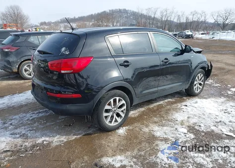 2015 Kia Sportage Lx из США, поврежденный, VIN KNDPBCAC4F7759348